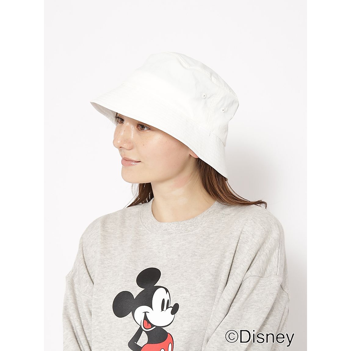 クリンクルナイロン バゲットハット