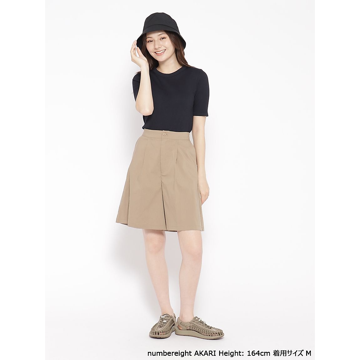 成型 5分袖リブTシャツ LADIES