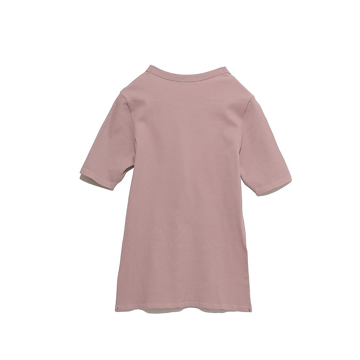 成型 5分袖リブTシャツ LADIES