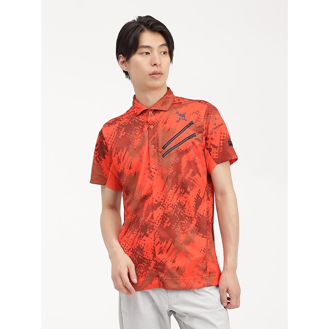 SKULL NOISY TONE SHIRT