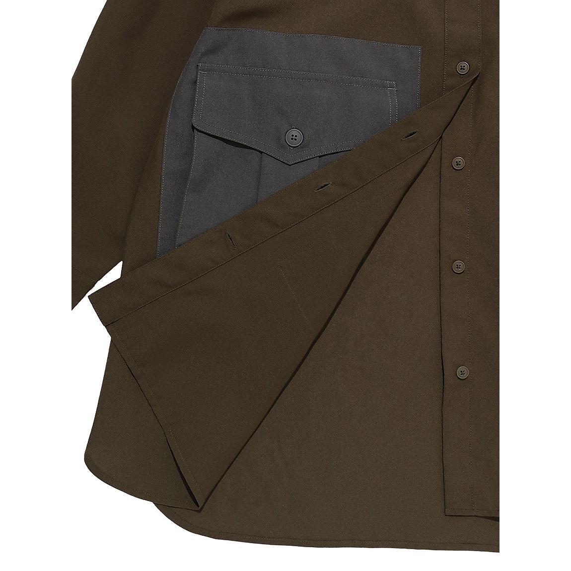 レディース ドライミックスロングスリーブシャツ