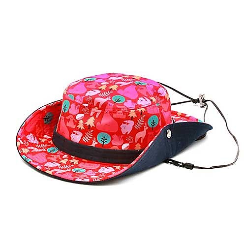 CLEF KIDS ANIMAL FRIEND HAT  RED（キッズアニマルフレンドハット　レッド）
