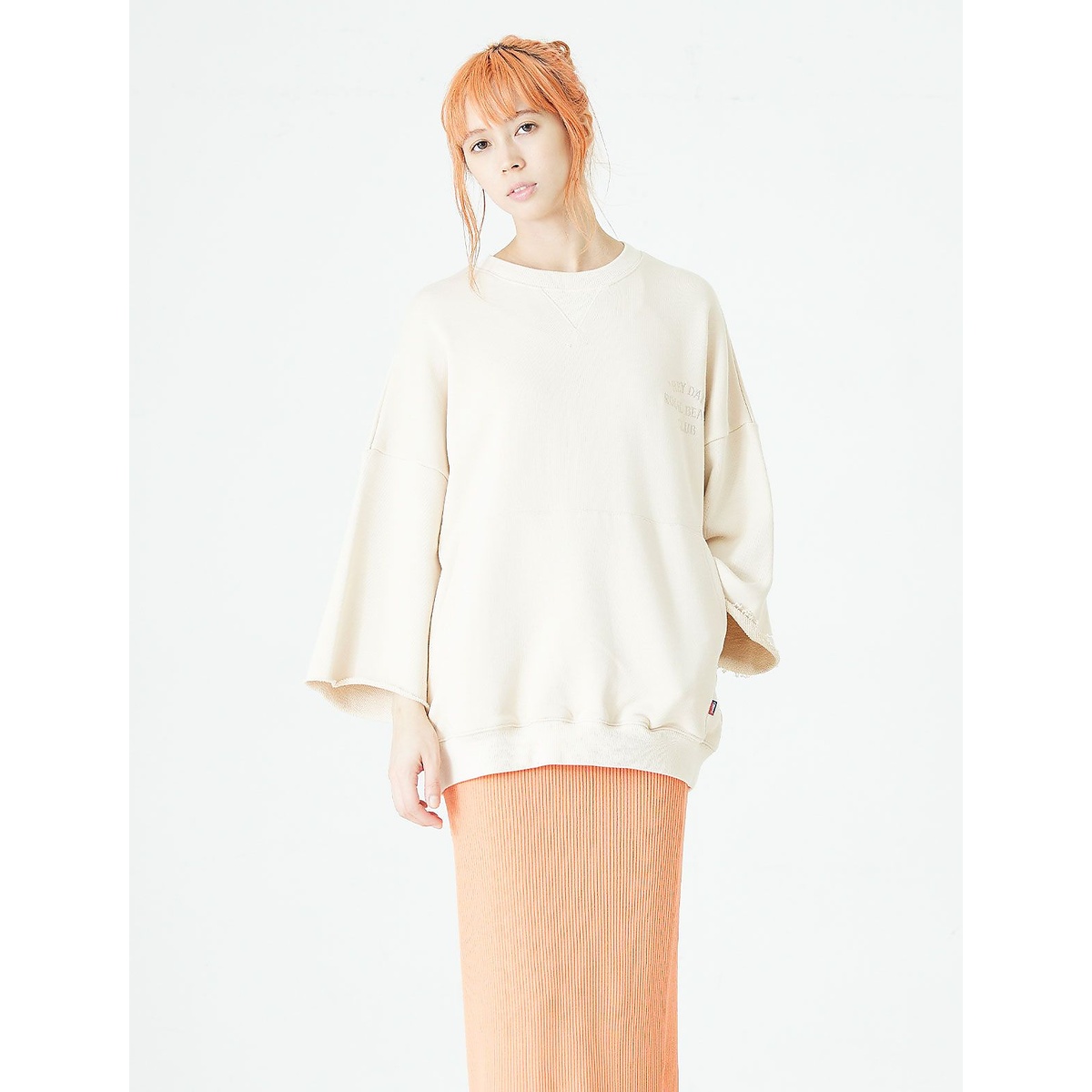 SET UP SHORT SLEEVE SWEATSHIRTS