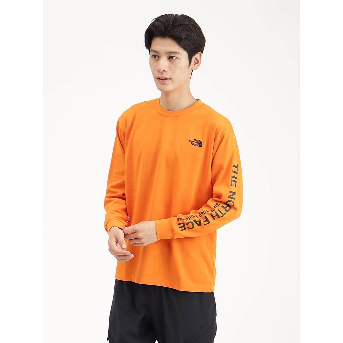 L/S MESSAGE LOGO TEE（L / Sメッセージロゴティ）