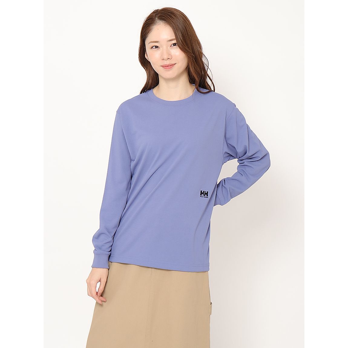 L/S One Point Tee (ロングスリーブ ワンポイントティー)