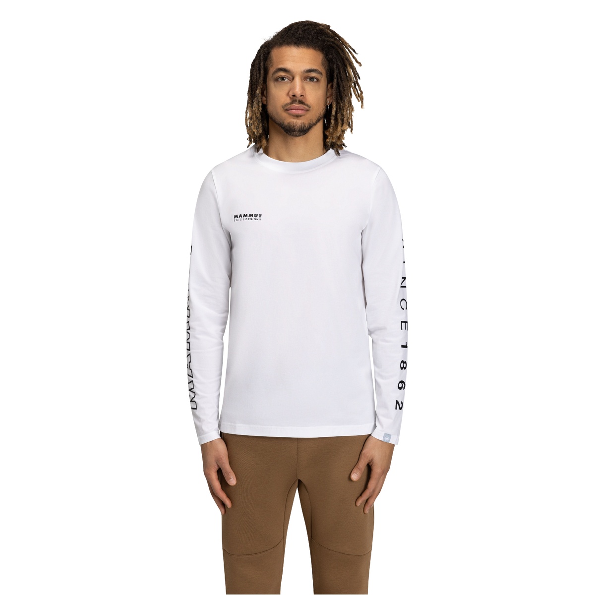 QD LOGO PRINT LONGSLEEVE T-SHIRTS AF MEN