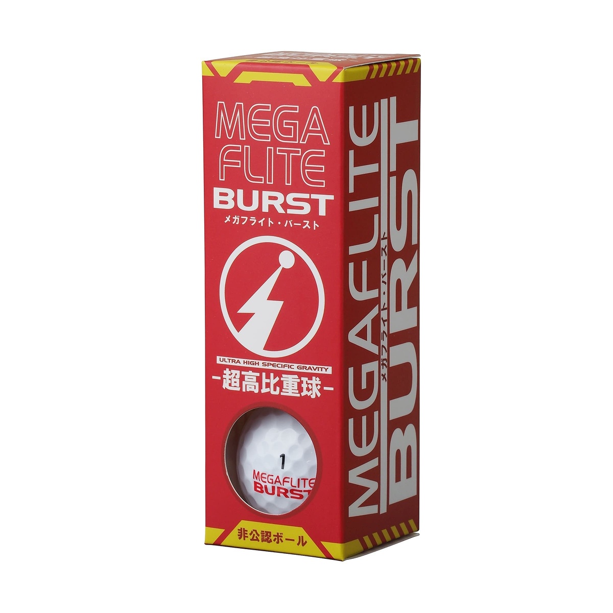 MEGAFLITE BURST 非公認ボール 6球入り ホワイト