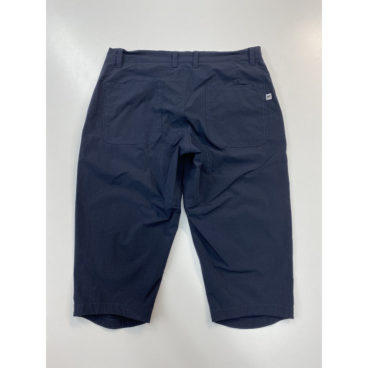 リップストップ　３Dクロップドパンツ　ネイビー