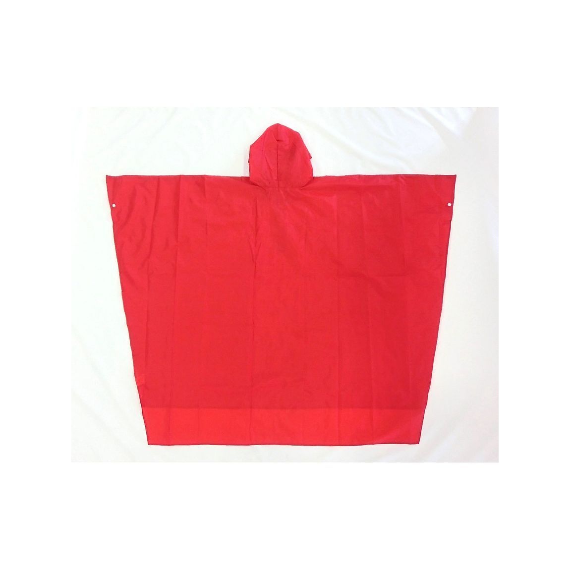 カラーポンチョ　RED