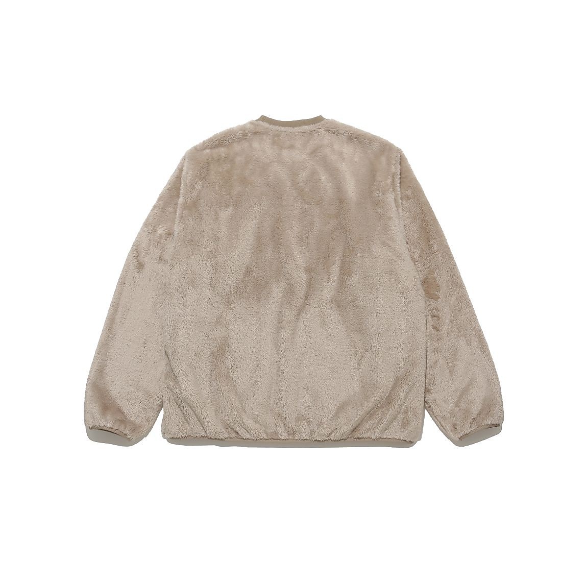 シャギーフリース クルーネックプルオーバー