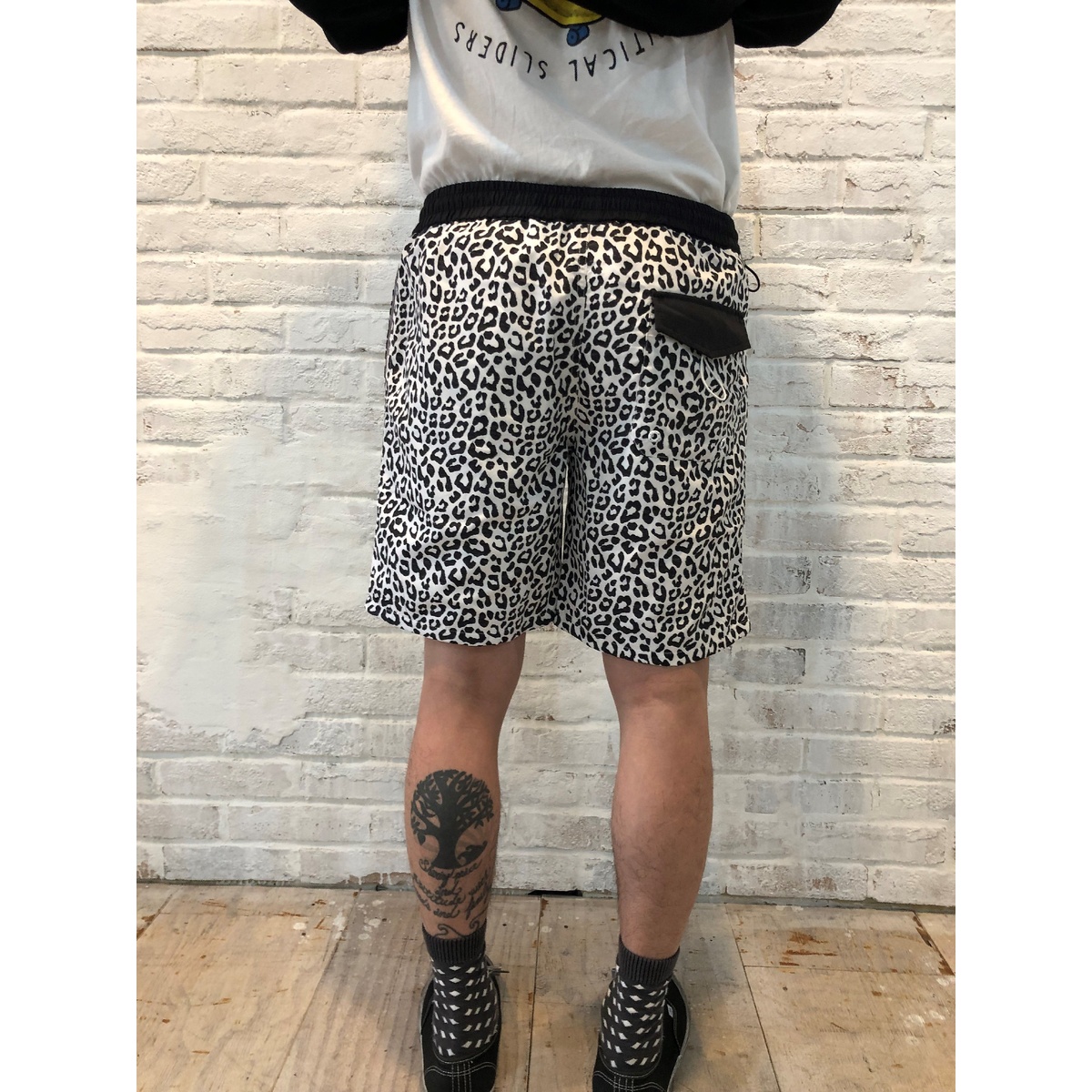 ROIAL ボードショーツ別注ヒョウ柄