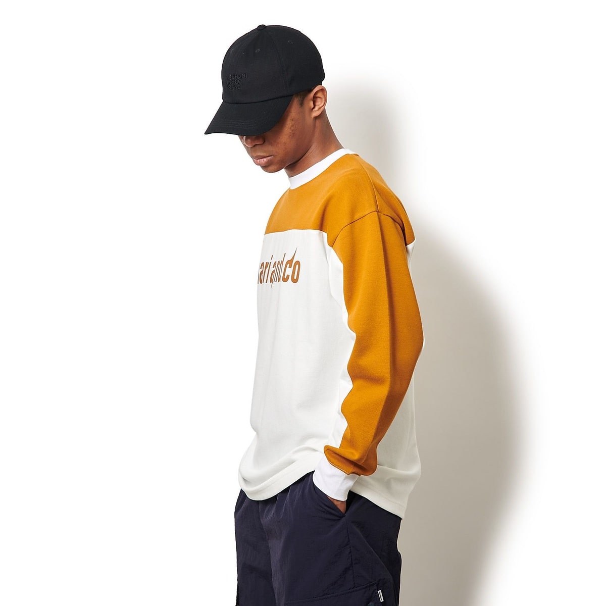 FLUSHING LOGO MOTO L/S COOLER TEE