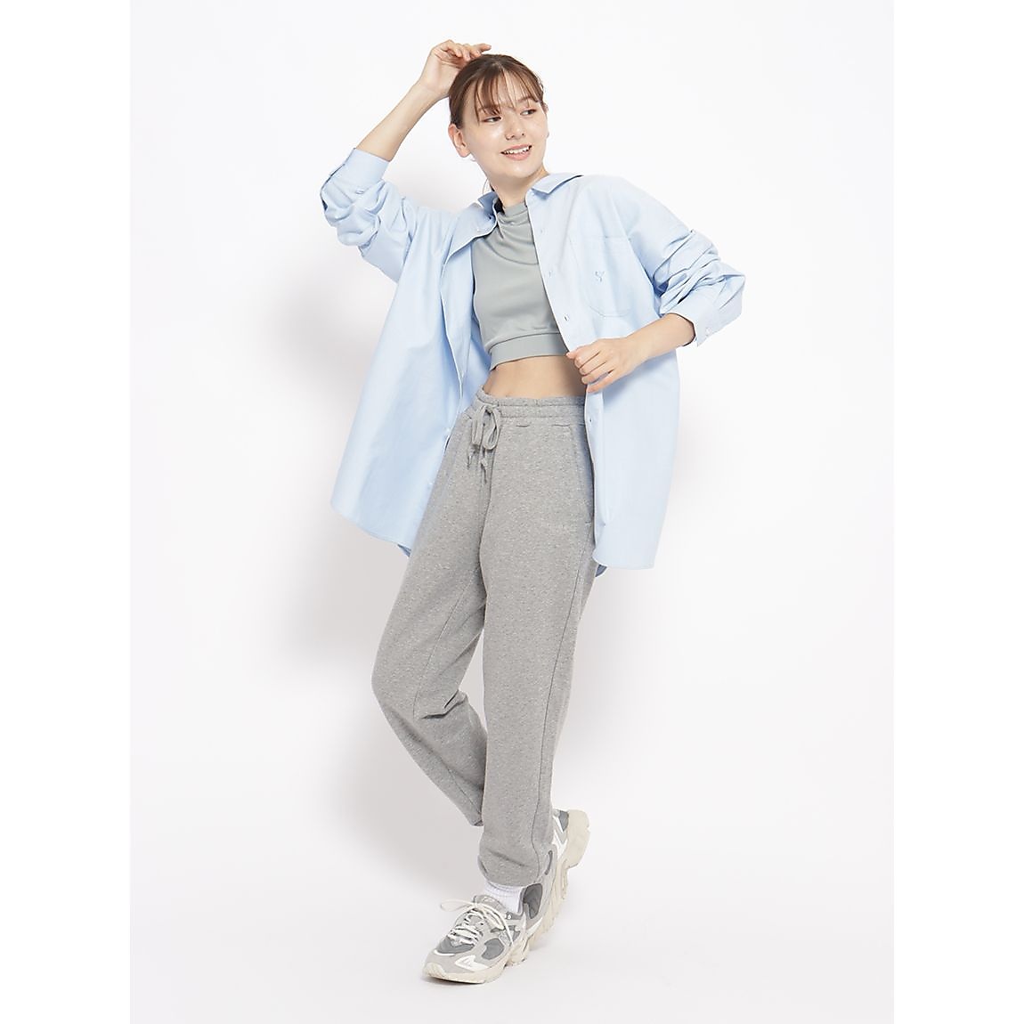 オックスフォード　オーバーサイズシャツUNISEX