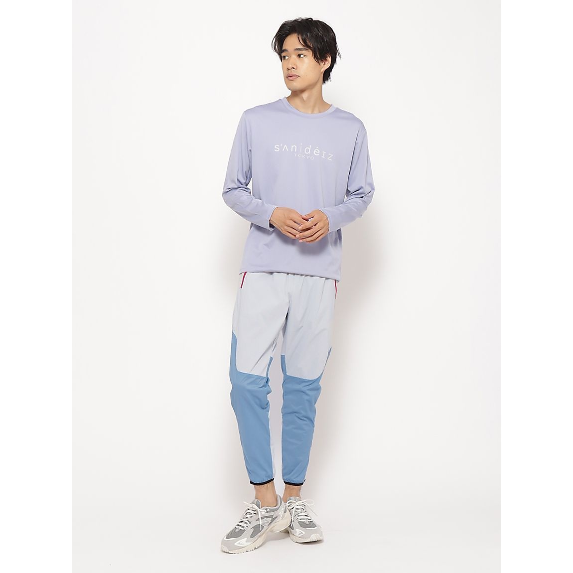 for RUN ウィンドストレッチpr ロングパンツ MENS