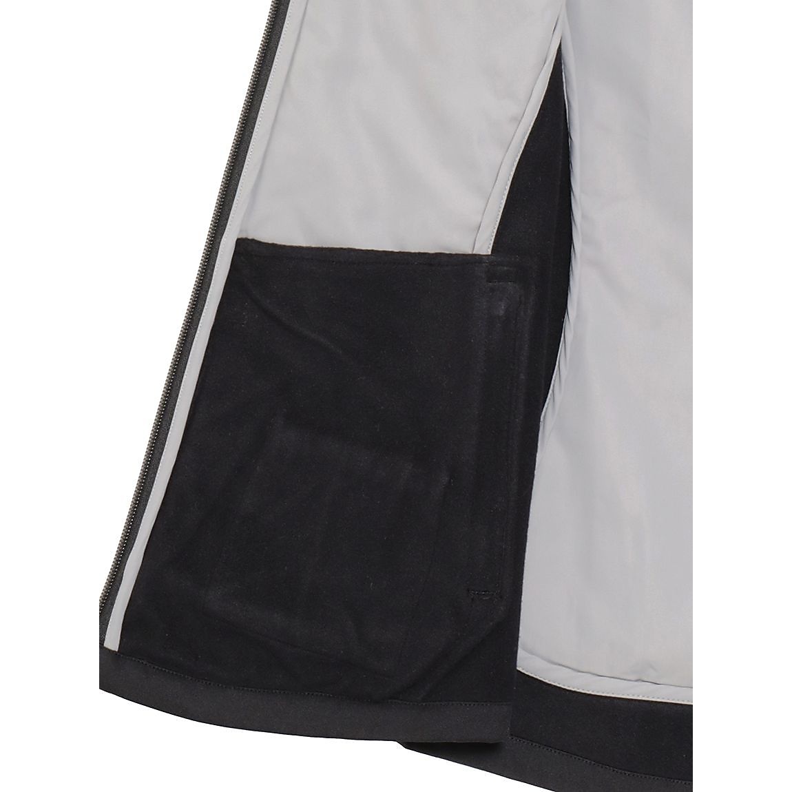 HYBRID 中綿/ジャージ スタンドカラーベスト LADIES