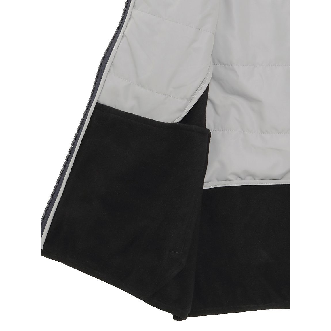 HYBRID 中綿/ジャージ スタンドカラーベスト MENS