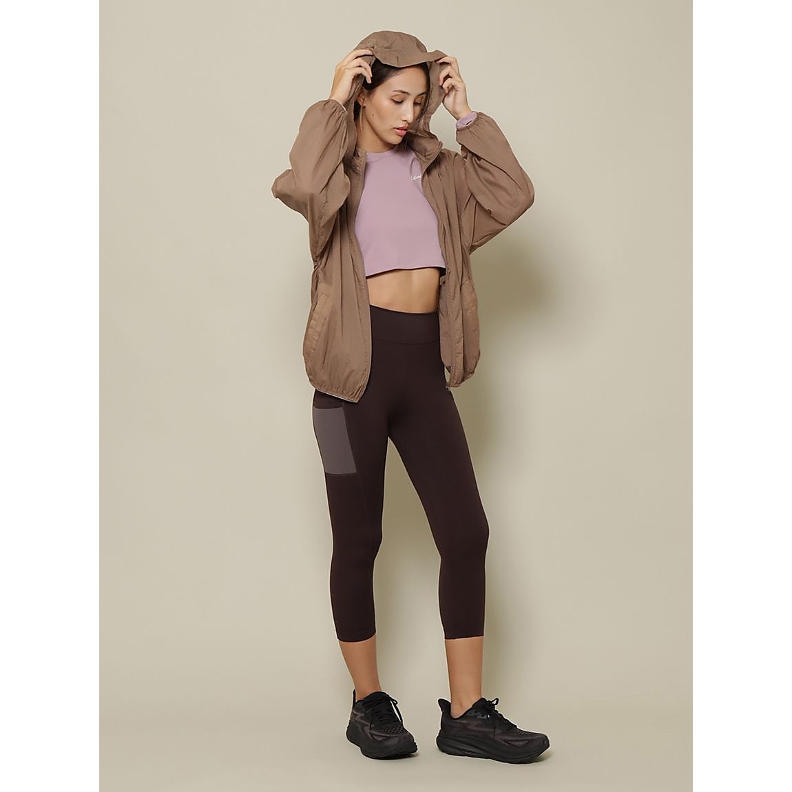 エアーナイロン フーディブルゾン