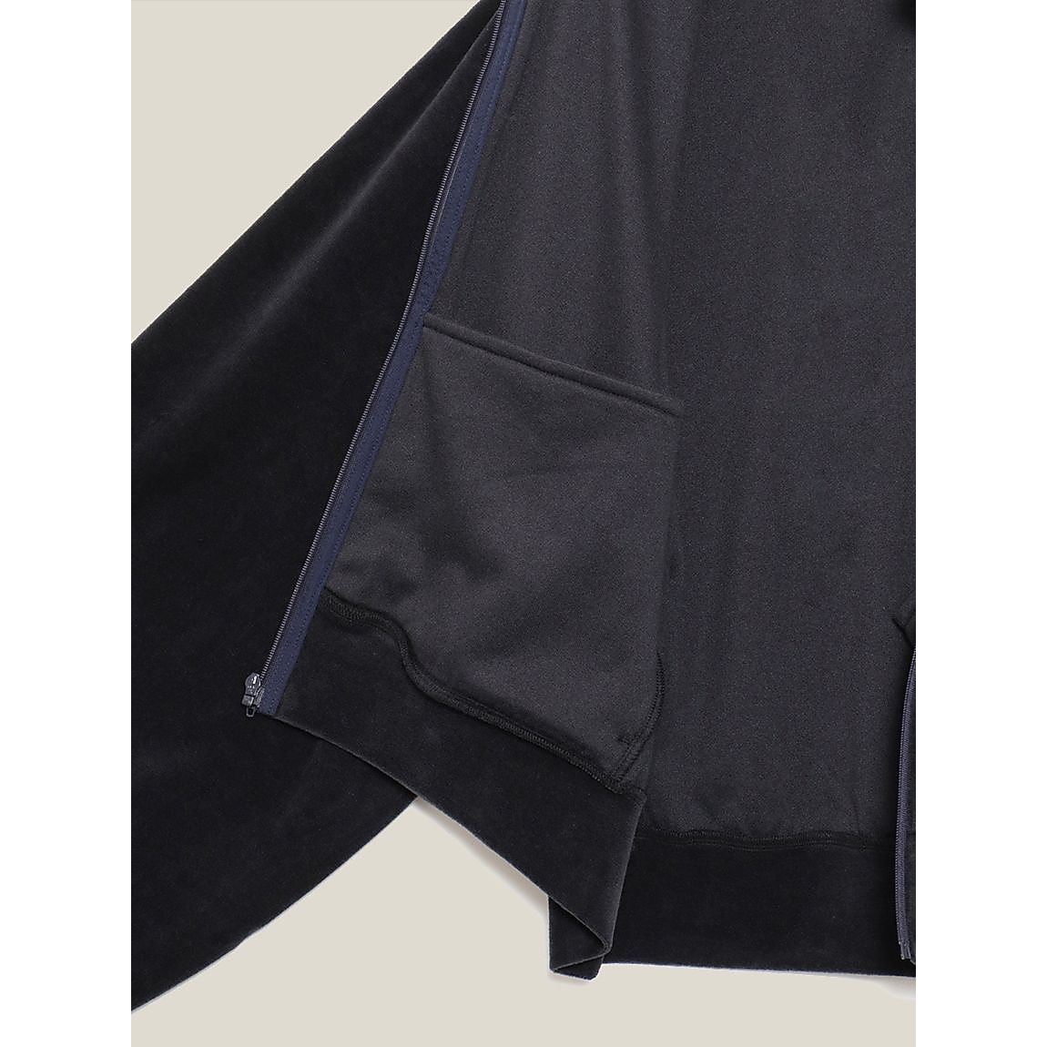 コンパクトベロアブルゾン