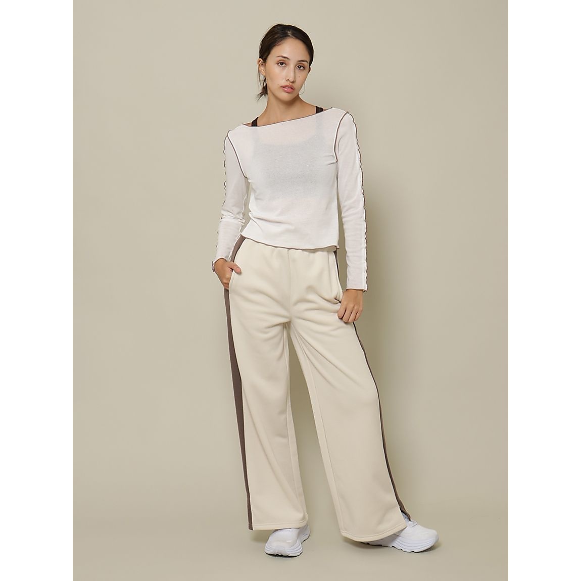 フィンリーフライス クルーネックプルオーバー