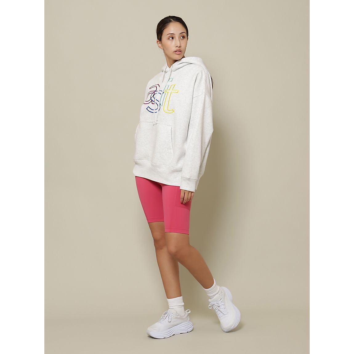 ナイロンスパンライトサポート ハーフタイツ