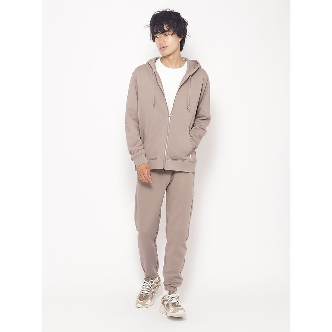 裏毛スエット フルZIPフーディ UNISEX