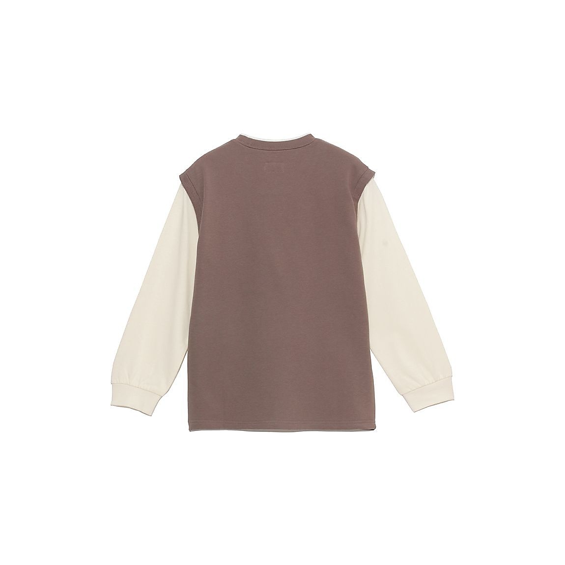 コットンミニ裏毛 ナンバリング長袖スエット JUNIOR