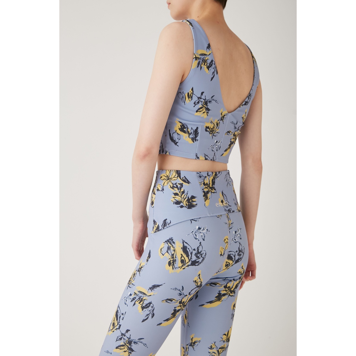 オリジナルフラワー柄レギンス