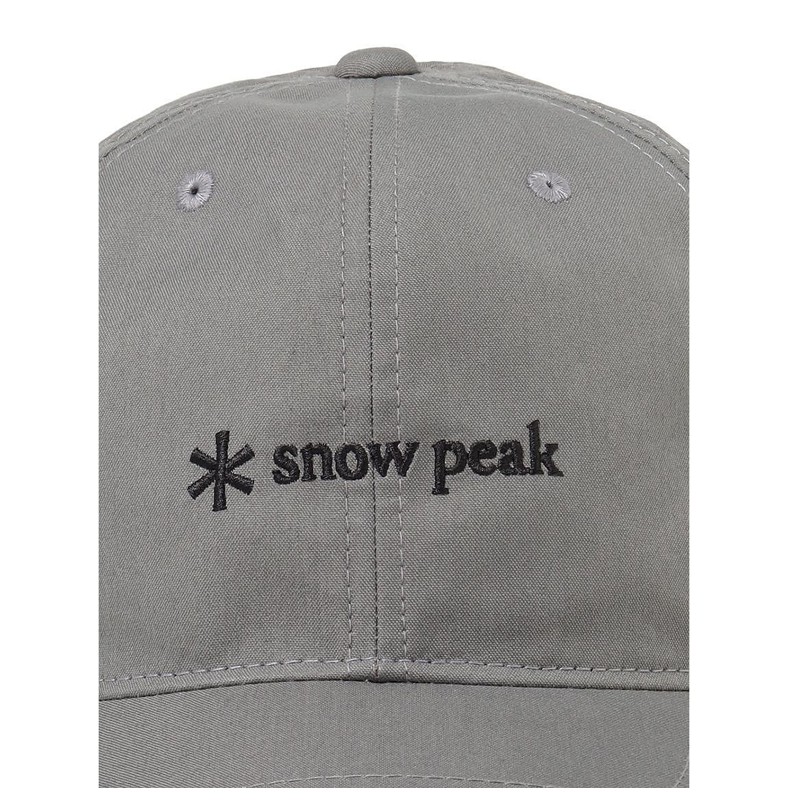 SNOW PEAK LOGO CAP 1 NAVY