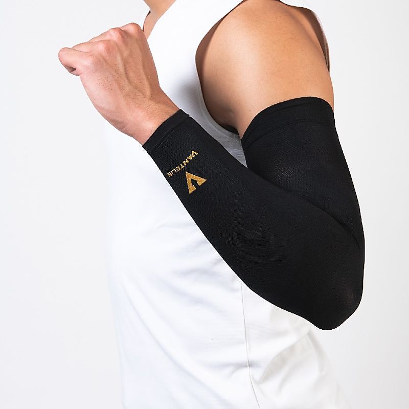 バンテリンコーワリカバリー　アームスリーブ　ふつう～大きめサイズ　コスモブラック