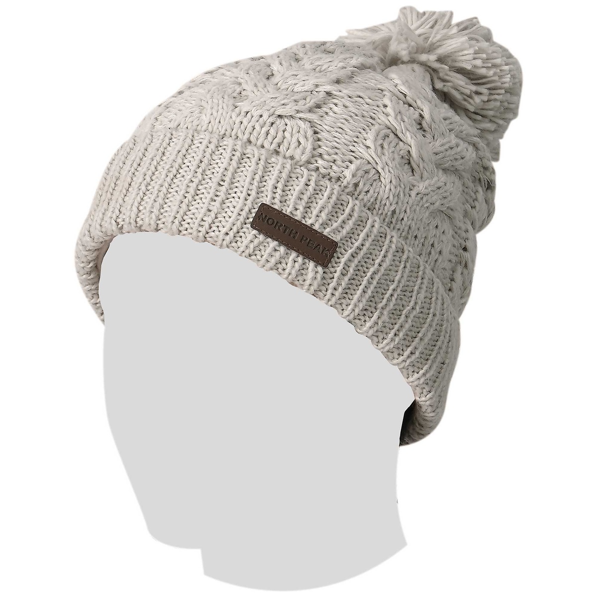 キッズニットキャップボンボン付き(KIDS BEANIE)