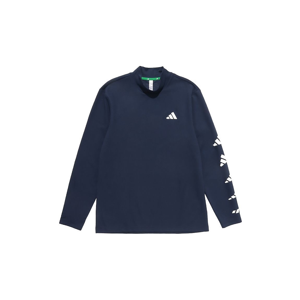 モックネック　レイヤード　ＥＰＷ　グラフィック　長袖ストレッチシャツ