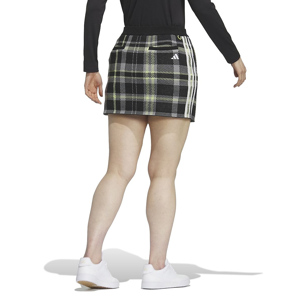 タータンチェック　ニットスカート