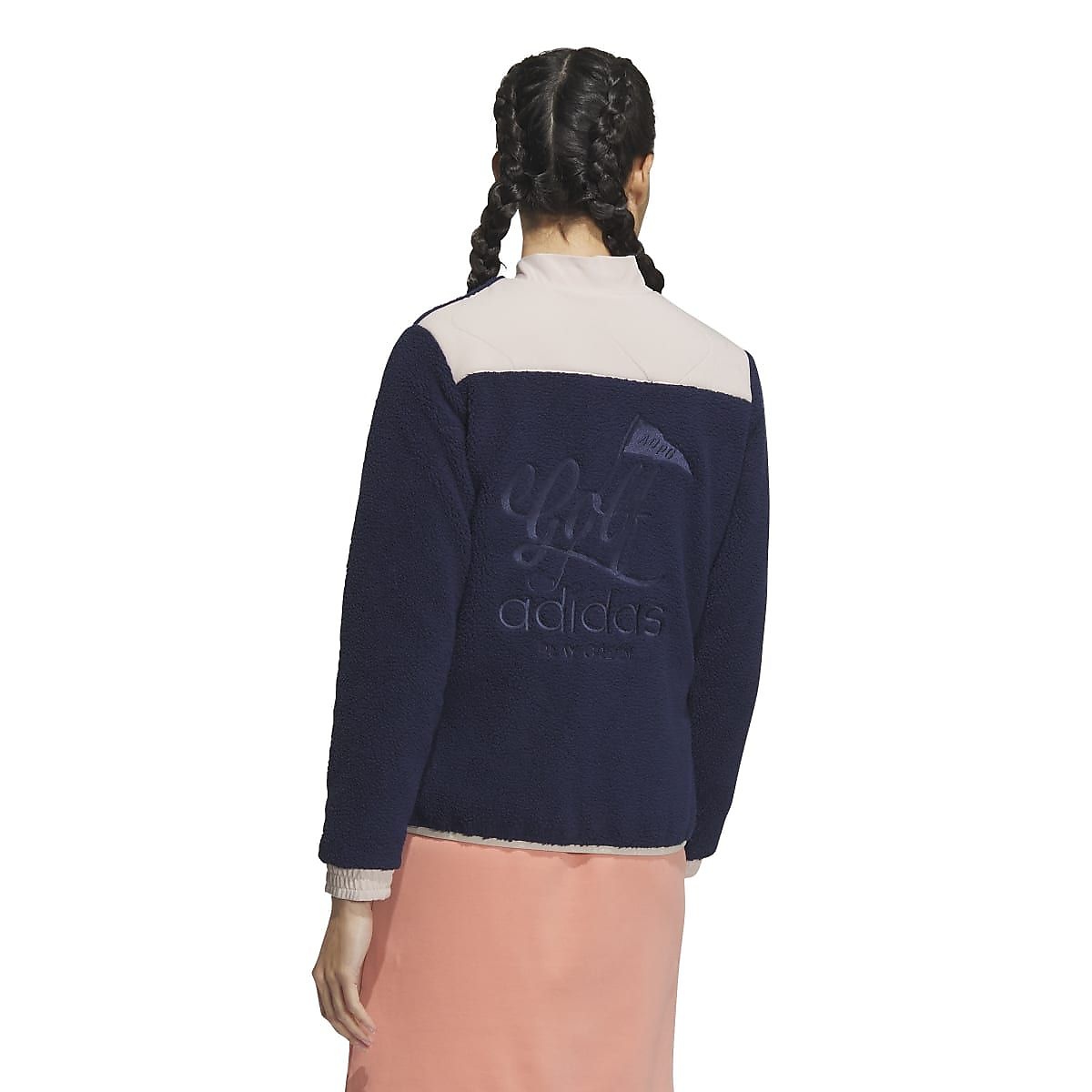 バックグラフィック　ボア　フルジップ　ジャケット