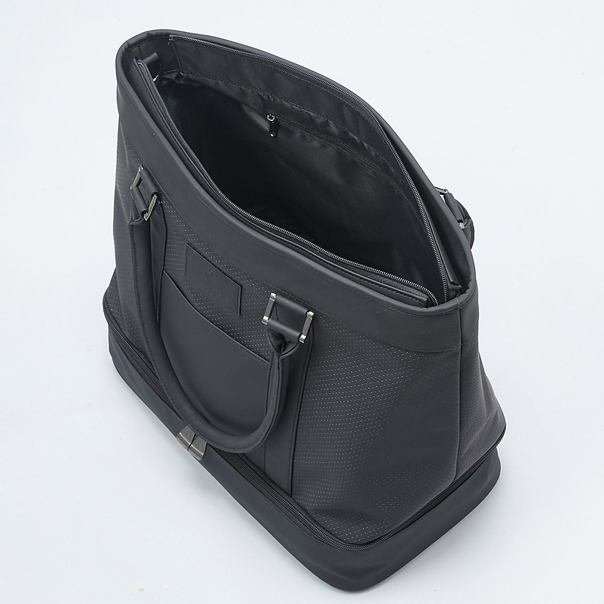 二層式　トートバッグ　ショルダー付き