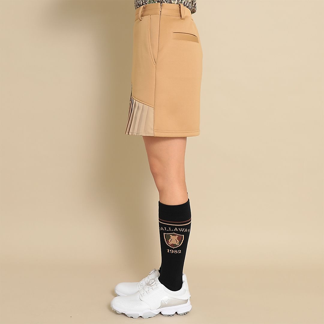 ロゴプリントダンボールスカート