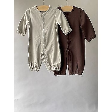 インレイセンター開きロンパース