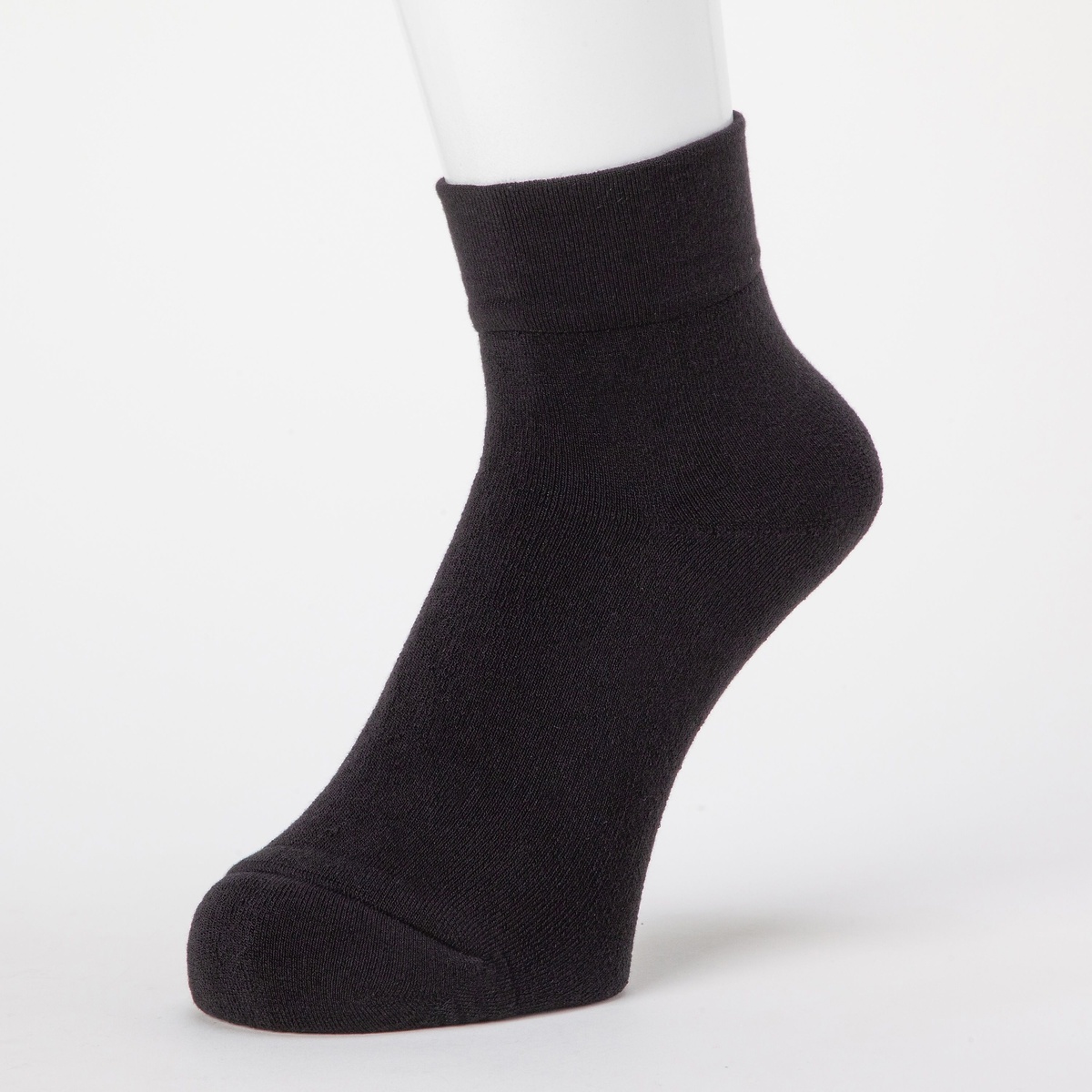 ココピ深口無地ハーフ丈あったかP