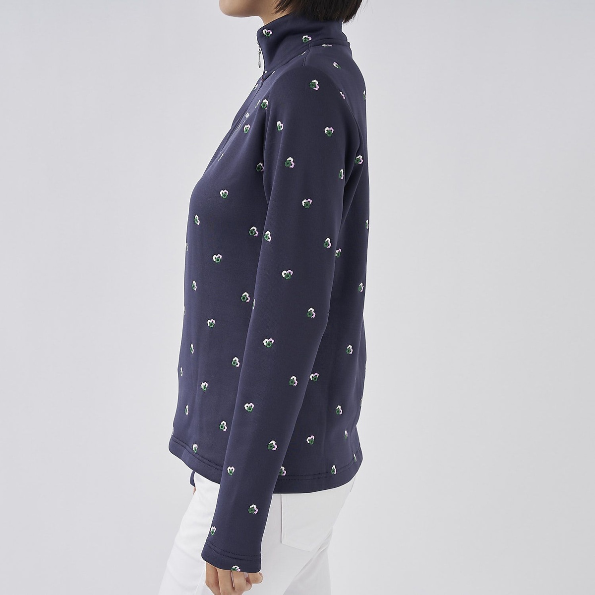 マリクレール　ナガソデ　シャツ　ガラ