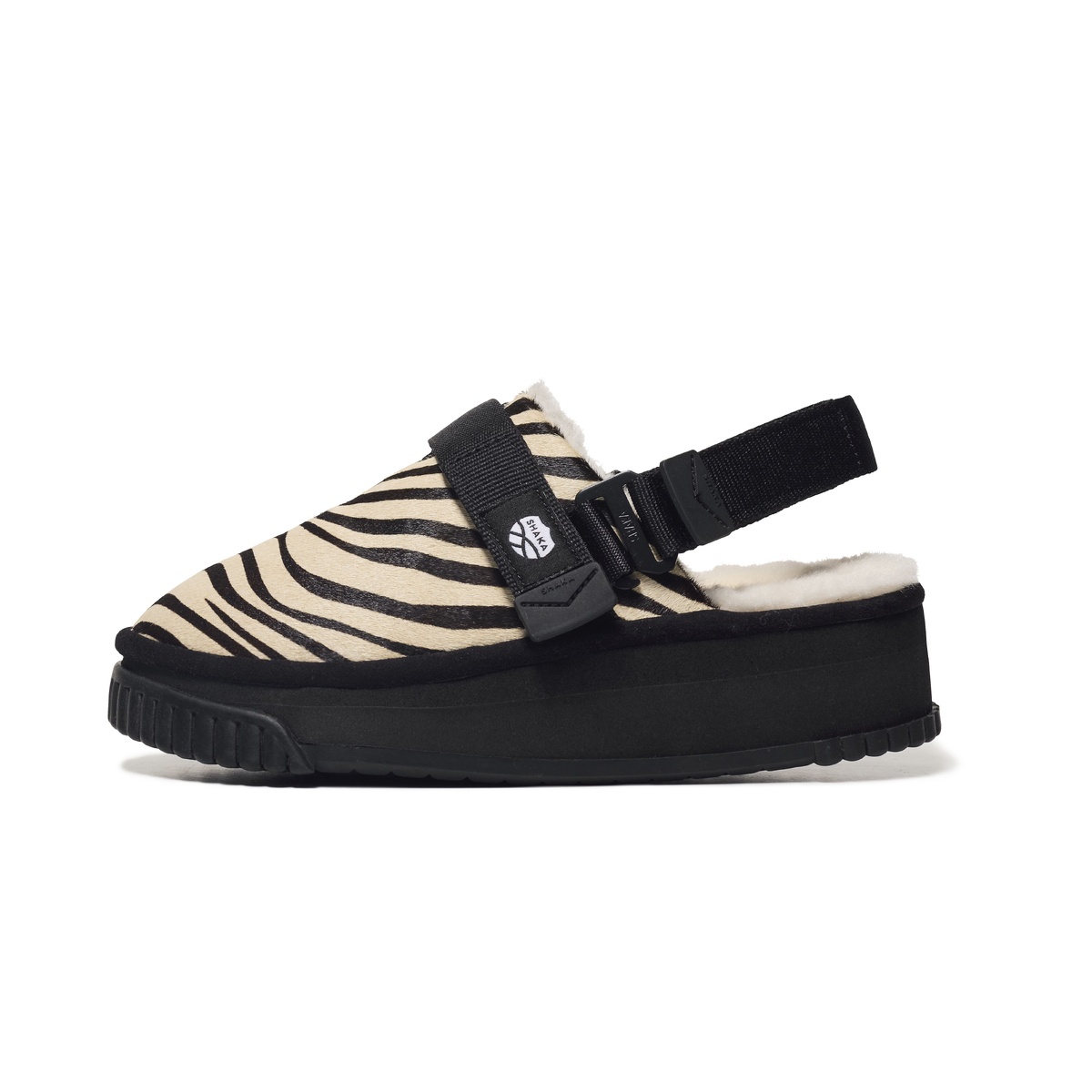 SNUG CLOG BOA PLATFORM COWHAIR（スナッグクロッグボアプラットフォームカウヘア）