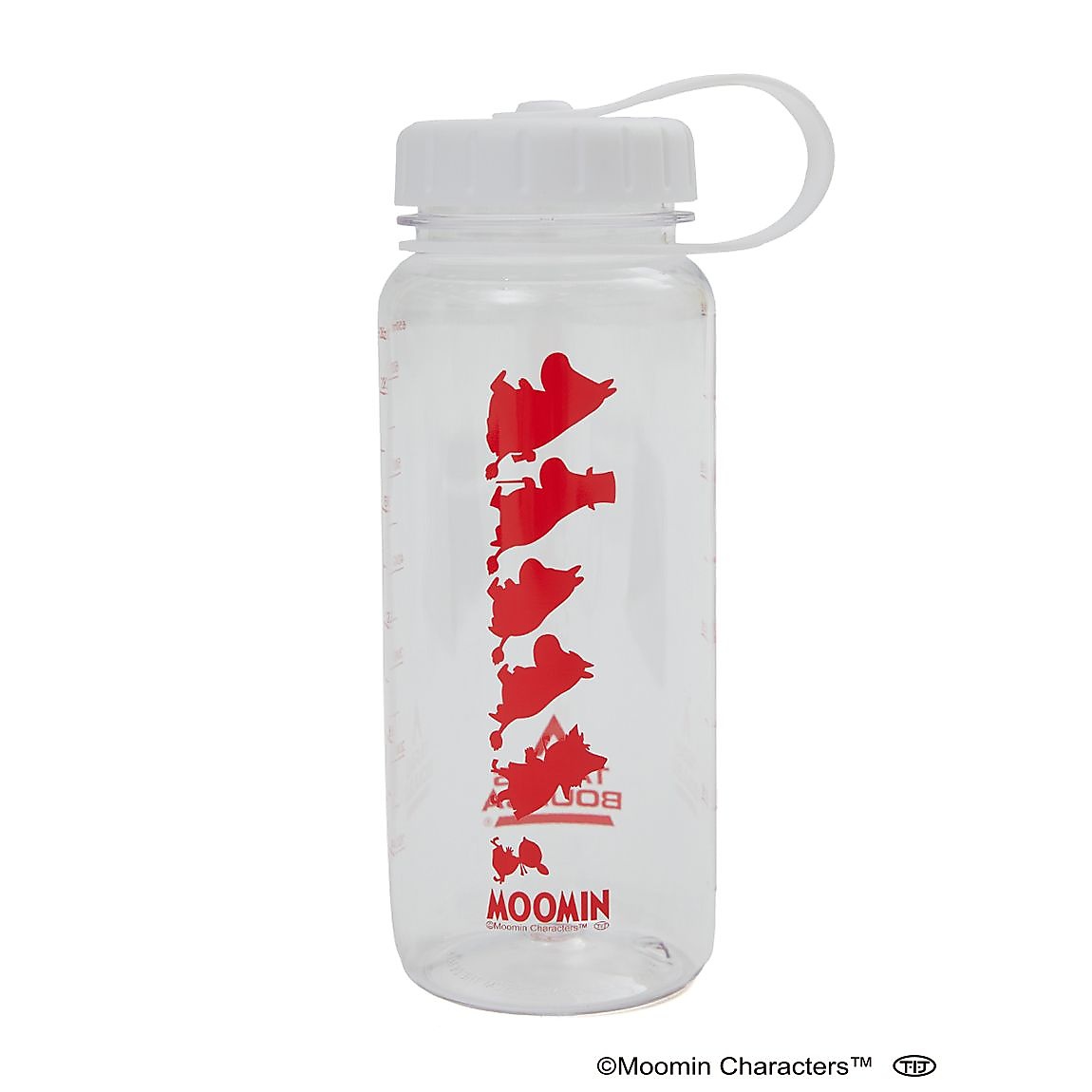 ウォーターボトル 650(ムーミン)クリスタルレッド
