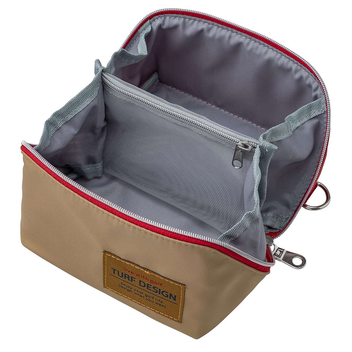 TURF DESIGN ゴルパカ M TDGP-BC75M RD/BE