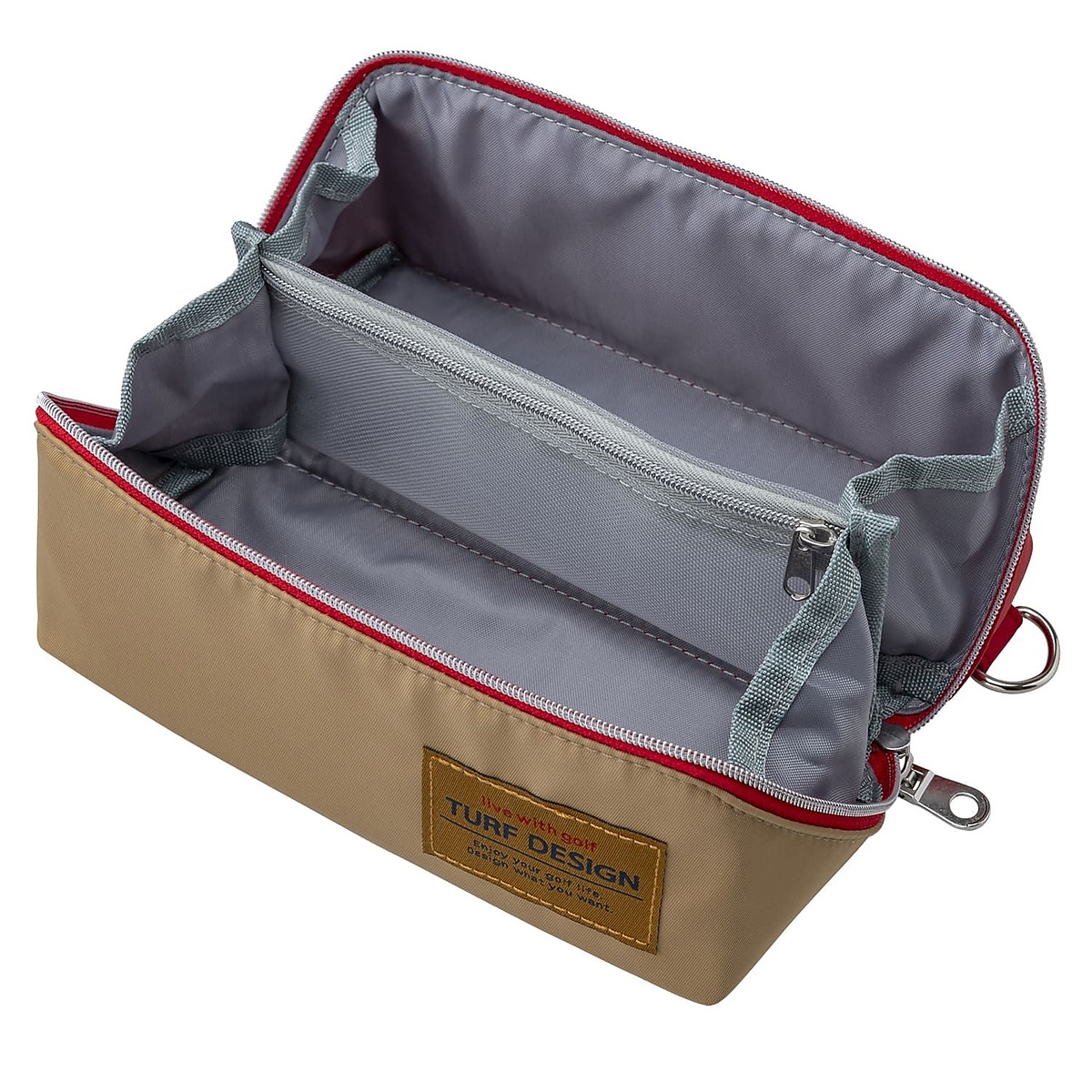 TURF DESIGN ゴルパカ L TDGP-BC75L RD/BE