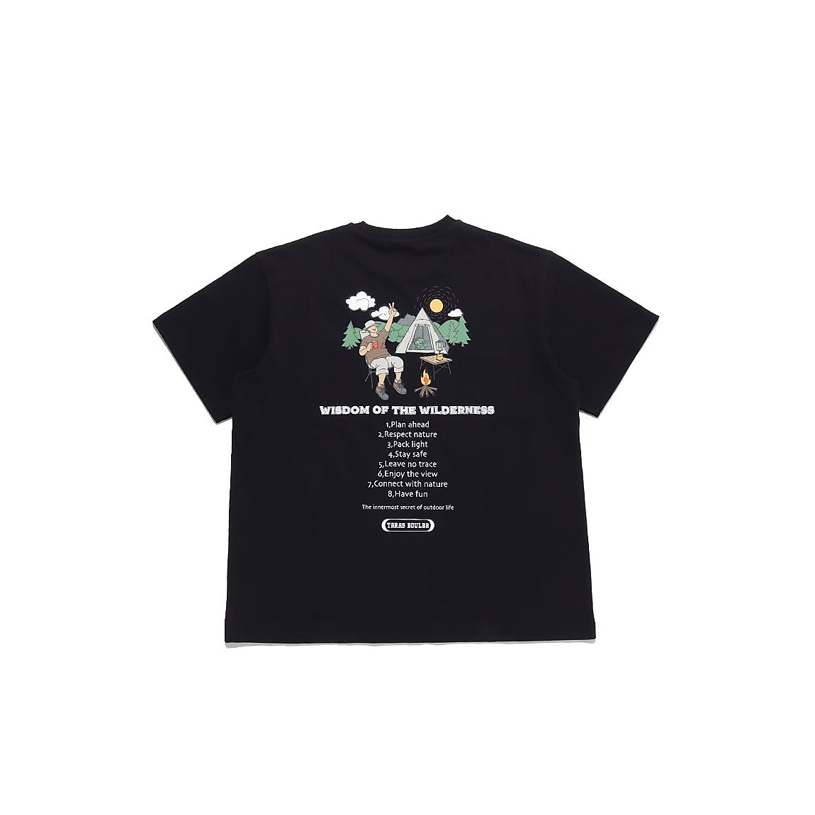 ヘビーコットン ポケットTシャツ (キャンプシーン)