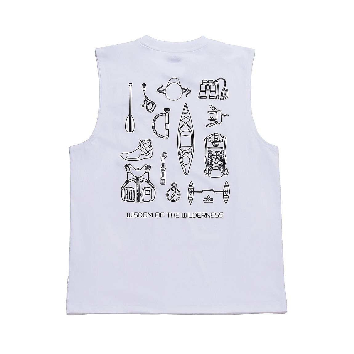 ポリエステル ノースリーブTシャツ (ギア)