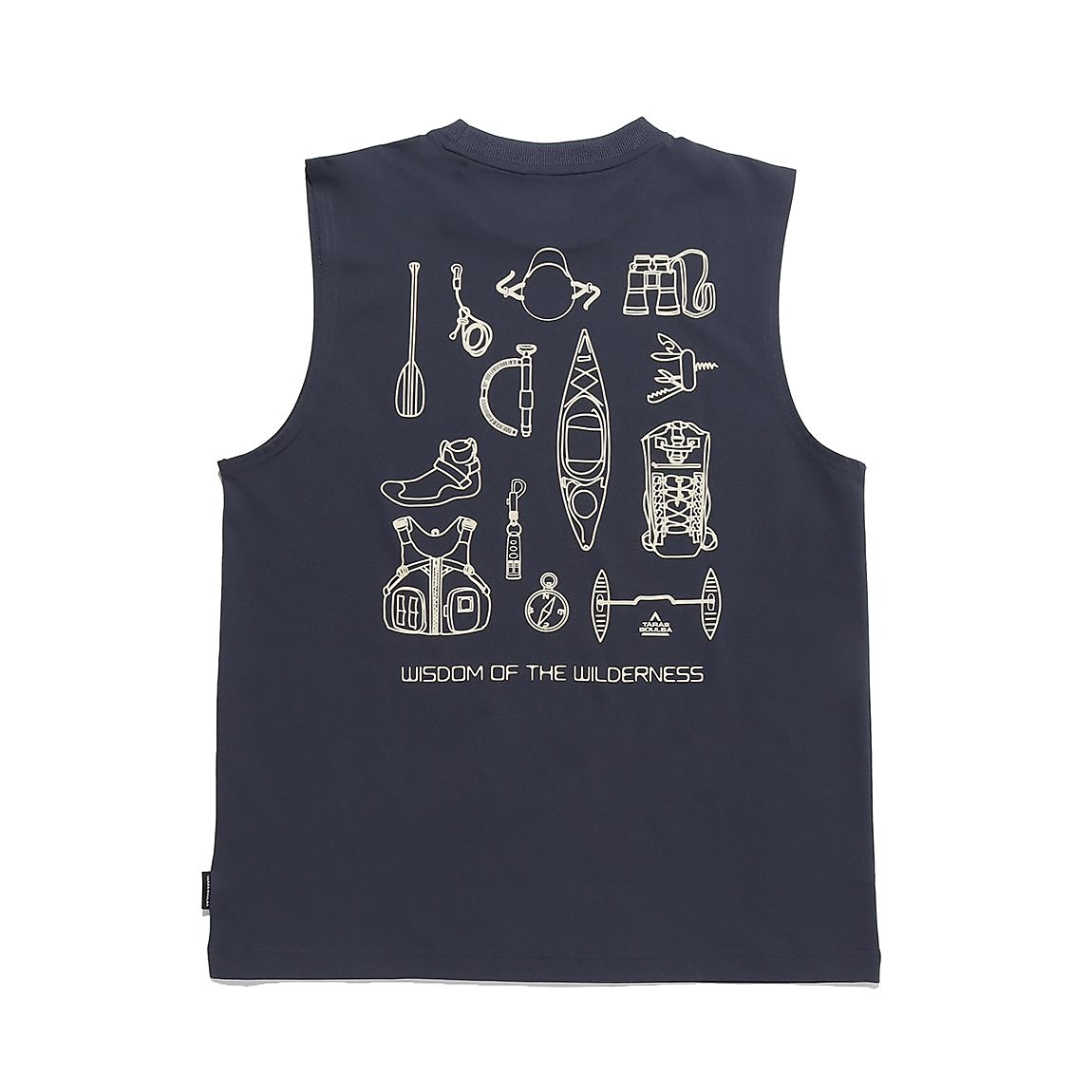 ポリエステル ノースリーブTシャツ (ギア)