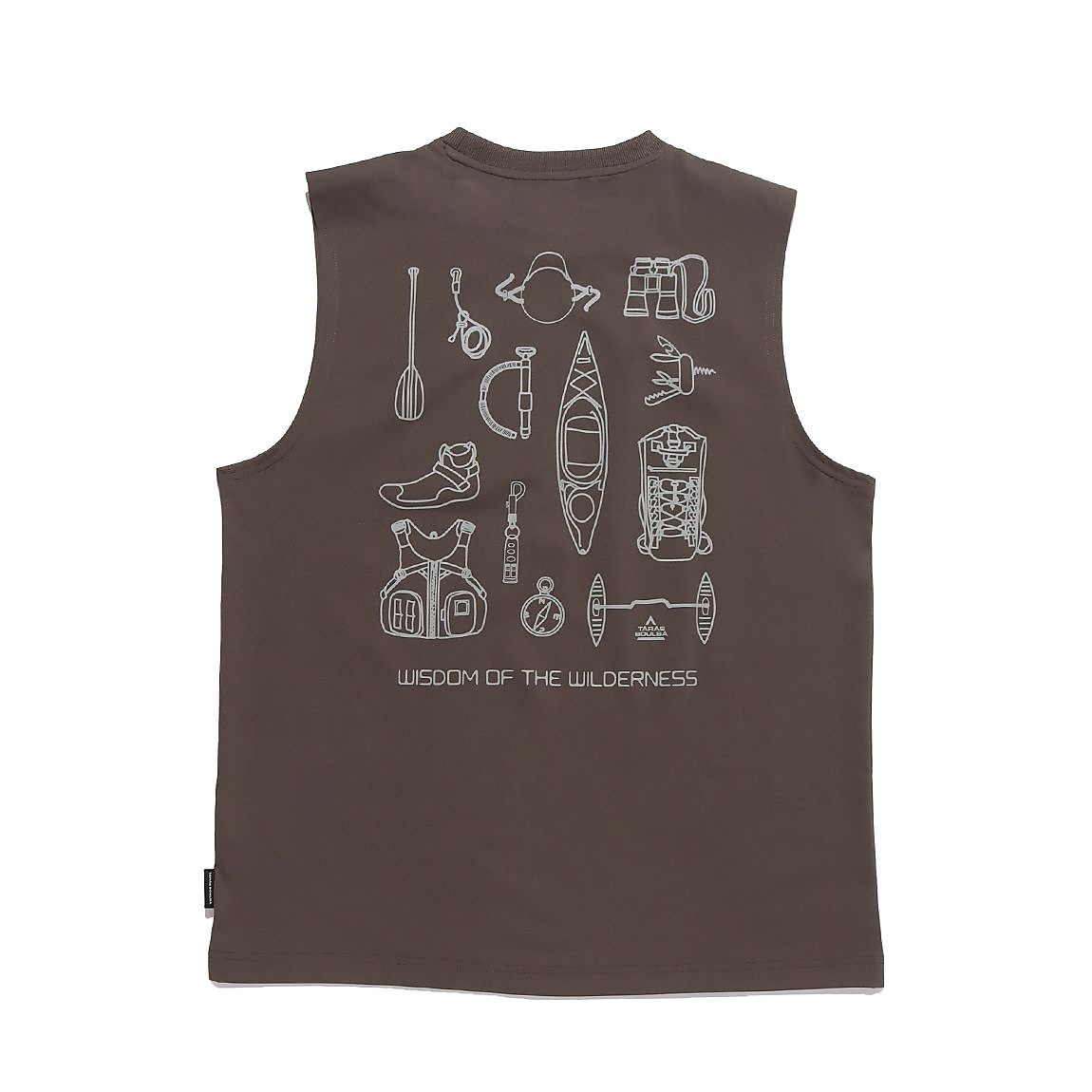 ポリエステル ノースリーブTシャツ (ギア)