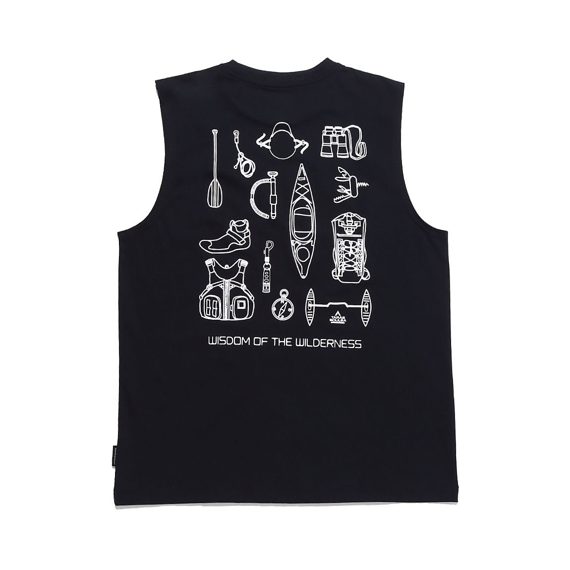 ポリエステル ノースリーブTシャツ (ギア)