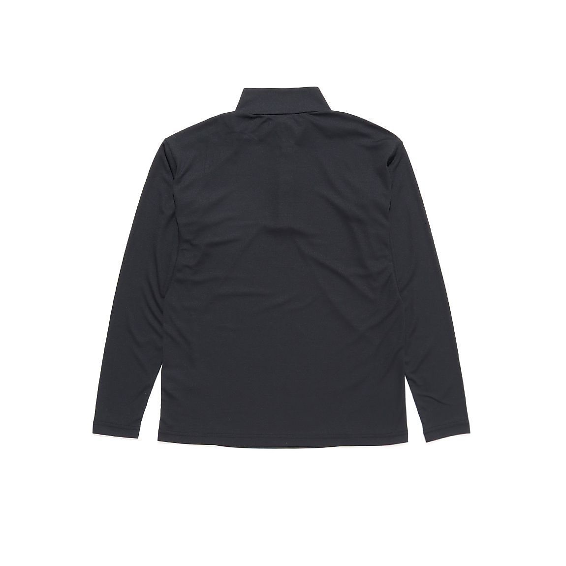 PE POWER DRY HALF ZIP PULLOVER L BLACK