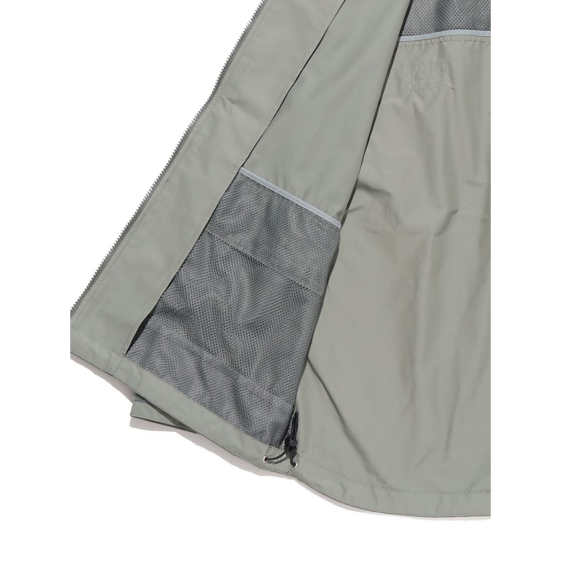 LIGHT MOUNTAIN CLOTH ZIP UP PARKA S FG