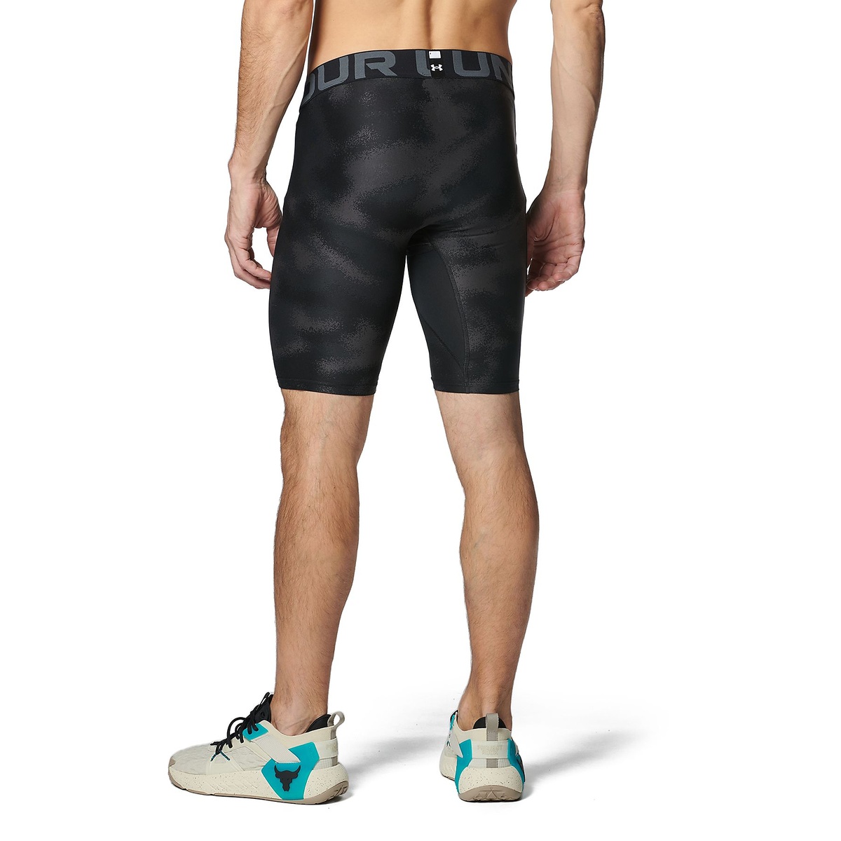 UA HG Armour Printed Lg Sts